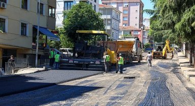 Maltepe'de asfalt çalışmaları hızlandı