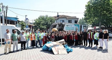 Nilüfer'de çevre etkinlikleri Gölyazı'da “Çevreci Eller