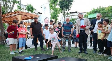 Şehit Yıldırım Özbir Parkı baştan sona yenilendi