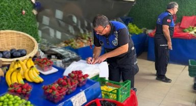 Zabıta Ekiplerinden Manavlara Denetim