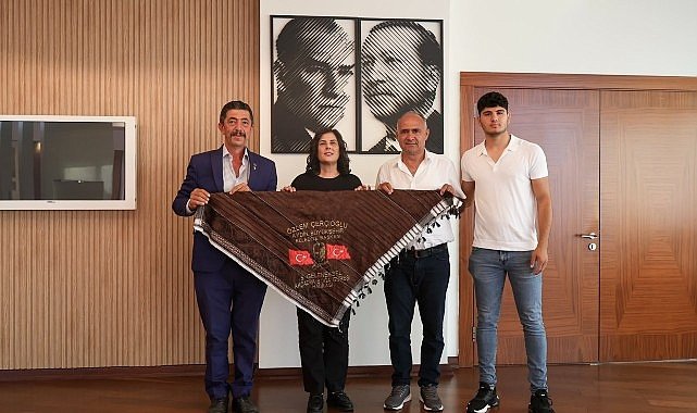 Başkan Çerçioğlu'na Çine Akçaova ve Altınabat Mahallesi Muhtarlarından Ziyaret