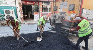 Başkan Vekili Akın, Bağlar Caddesi'ndeki yenileme çalışmalarını yerinde inceledi