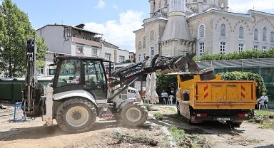 Bayrampaşa Belediyesi Şehit Astsubay Esma Çevik Parkı'nı yeniliyor