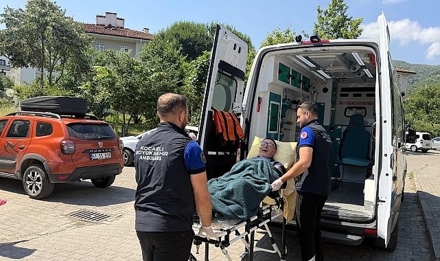 Büyükşehir'in sağlık eli 7/24 görev başında