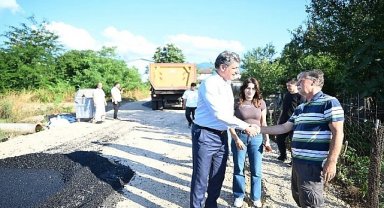 Kartepe'de Yol Seferberliği Sürüyor