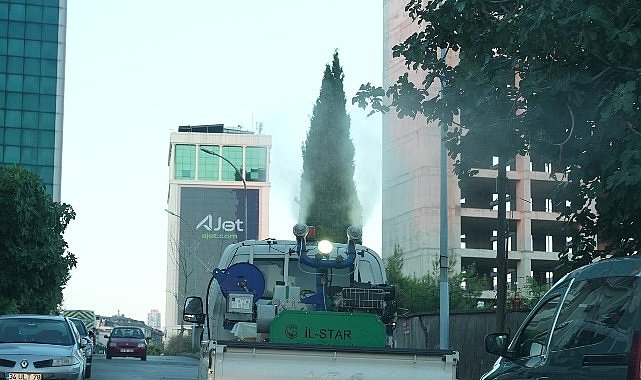 Maltepe'de İlaçlama Çalışması Hız Kesmiyor