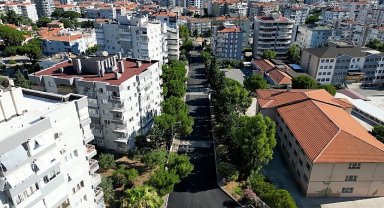 Narlıdere'de Asfalt Mesaisi Hız Kesmiyor