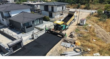 Nilüfer'de asfalt çalışmaları hız kazandı