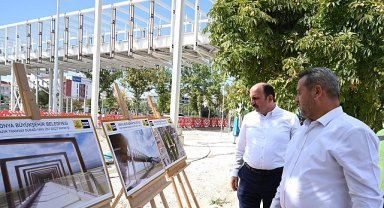 Başkan Altay Yapımı Son Aşamaya Gelen Yazır Yaya Üst Geçidi İnşaatını İnceledi