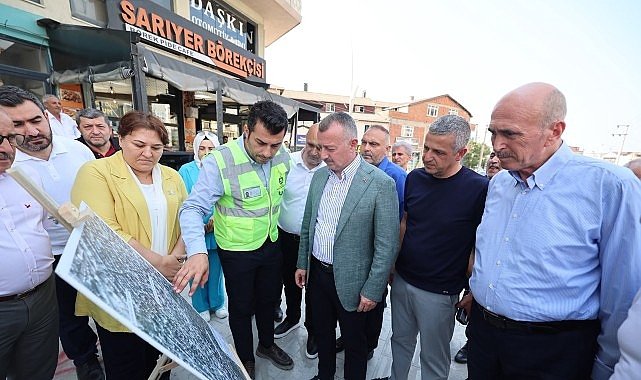 Başkan Büyükakın'dan Çayırova'ya yoğun mesai