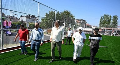 Başkan Kocaman Çalışmaları Yerinde İnceledi