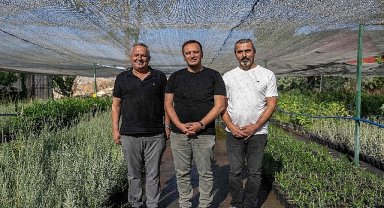 Bornova'ya 7 dönümlük cennet bahçesi