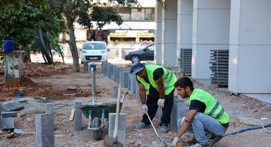 Büyükşehir Belediyesi'nin yenileme çalışmaları sürüyor