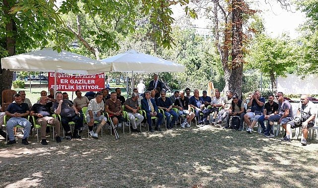 Çankaya'dan Güvenpark'taki Gazi ve Şehit Ailelerine Destek Ziyareti