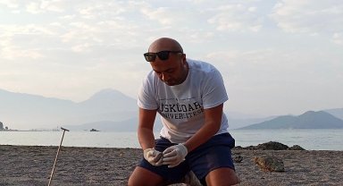 Caretta carettaların yaşam mücadelesine Üsküdar Üniversitesi'nden destek!