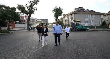 Kartepe'de Asfalt Çalışmaları Devam Ediyor