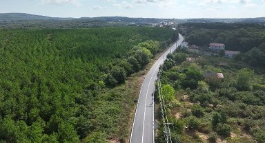 Kefken Atatürk Caddesi baştan sona yenilendi