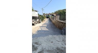 Kemer'de altyapı çalışmaları
