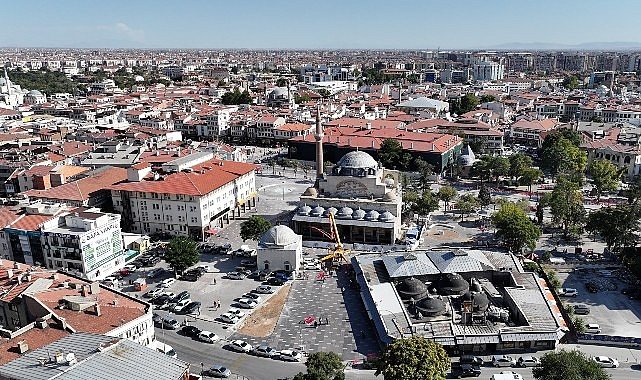 Başkan Altay: “Konya'nın Kalbi Olan Mevlana Caddesi'nı̇ Daha da Güzelleştiriyoruz