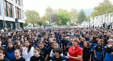 Başkan Aydın Öğrencilerin İlk Gün Heyecanını Paylaştı