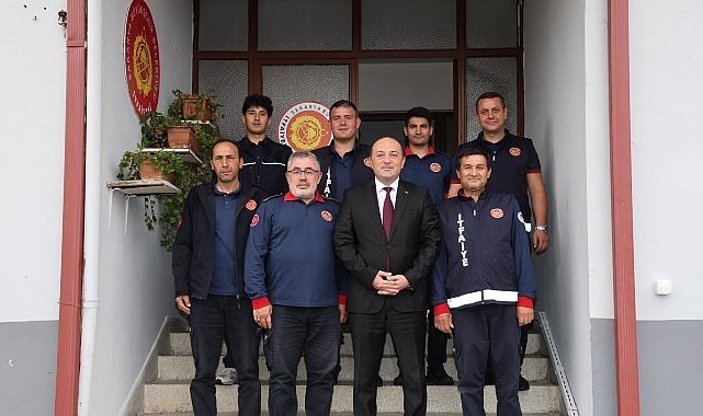 Başkan Selçuk Yıldız'dan İtfaiye Haftası'nda anlamlı ziyaret