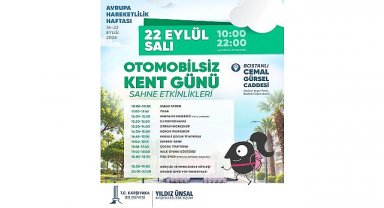 Bostanlı'da otomobilsiz gün!