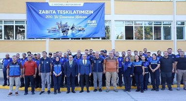 Hayri Baraçlı'dan zabıtaya 200. yıl ziyareti