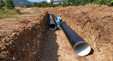 İSU'dan Rahmiye'ye 5.000 Metreküplük Yeni Su Deposu