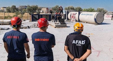 İzmir İtfaiyesi ağır arama kurtarmada güçleniyor