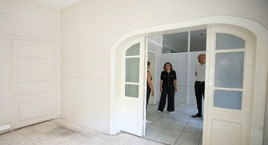 Karşıyaka'nın tarihi sağlık merkezinde restorasyon başladı