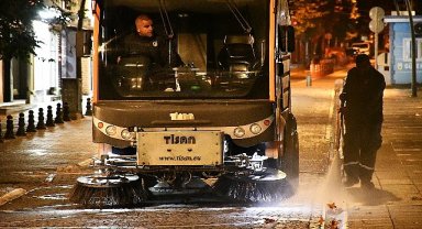 Lüleburgaz uyanmadan temizlik başlıyor