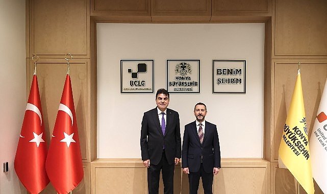 Milli Savunma Bakan Yardımcısı Heybet, Konya Büyükşehir'i Ziyaret Etti