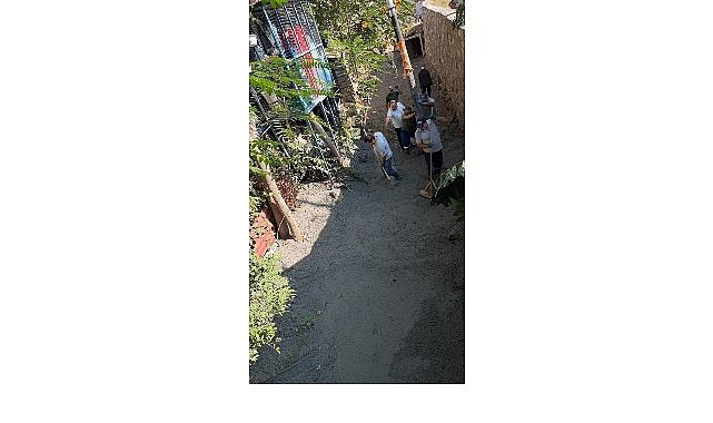 Şirince'de dere yatağı ıslah çalışması tamamlandı