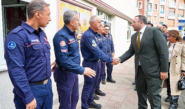 Üsküdar Belediye Başkan Vekili Gültekin'den İtfaiyecilere: “Minnet Duymamız Gereken Kahramanlarsınız