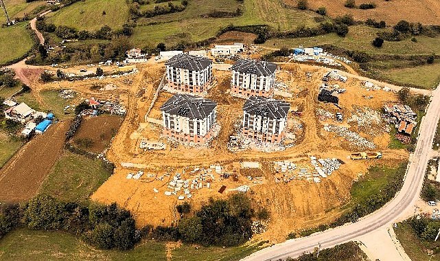 Adliye Lojmanları Projesi'nde ilerleme yüzde 74