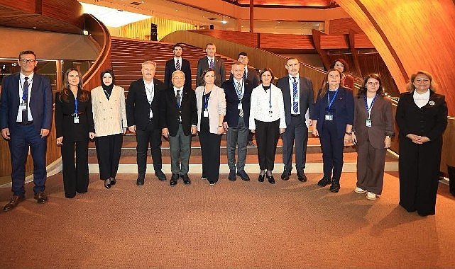 Başkan Büyükakın, Strazburg'da heyet başkanı