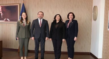 Başkan Çerçioğlu'na İl Sağlık Müdürü Şenkul, Sağlık Hizmetleri Başkanı