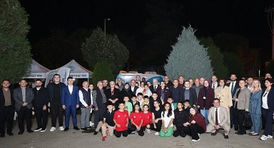 Başkan Şadi Özdemir Akçalar'da vatandaşlarla buluştu