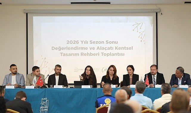 Çeşme Belediyesi, Alaçatı'nın geleceği için turizm temsilcileri ve esnafla buluştu