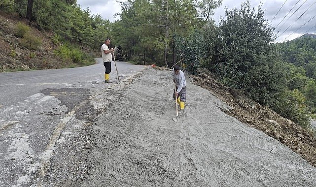 Çıralı'da altyapı çalışmaları