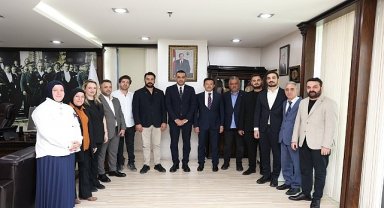Hamza Dağ'dan Başkan Yıldız'a Hayırlı Olsun Ziyareti