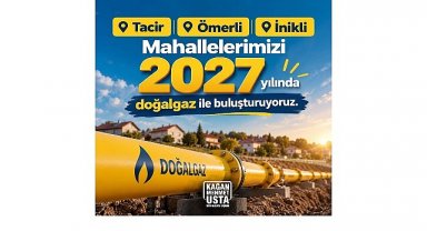 İznik'te Üç Mahalle Daha Doğalgaza Kavuşuyor
