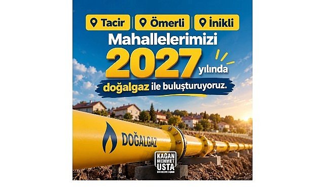 İznik'te Üç Mahalle Daha Doğalgaza Kavuşuyor