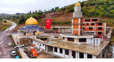 Karamürsel Aksa Camii Büyükşehir'le yükseliyor
