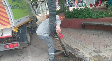 Kemer'de mazgal temizliği çalışmaları tamamlandı 
