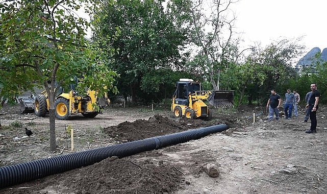 Kemer'e yeni parklar kazandırılıyor