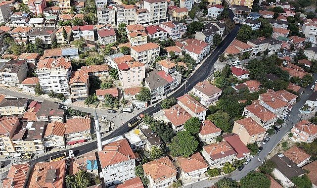 Maltepe'de asfalt seferberliği devam ediyor