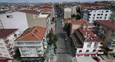Şehit Numan Dede Caddesi yeni yüzüyle hizmette