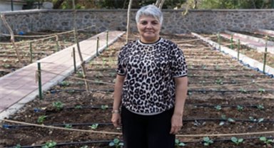 Toprakla buluştu, yaşama yeniden tutundu