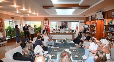 Yabancı acentecilerden Başkan Topaloğlu'na ziyaret